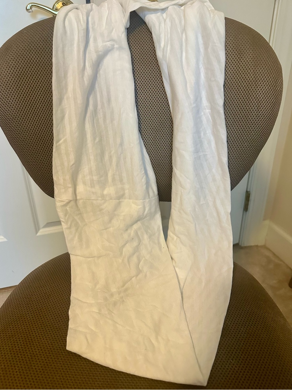 Lightweight White Infinity Scarf Wrap - Versatile Everyday Accessory